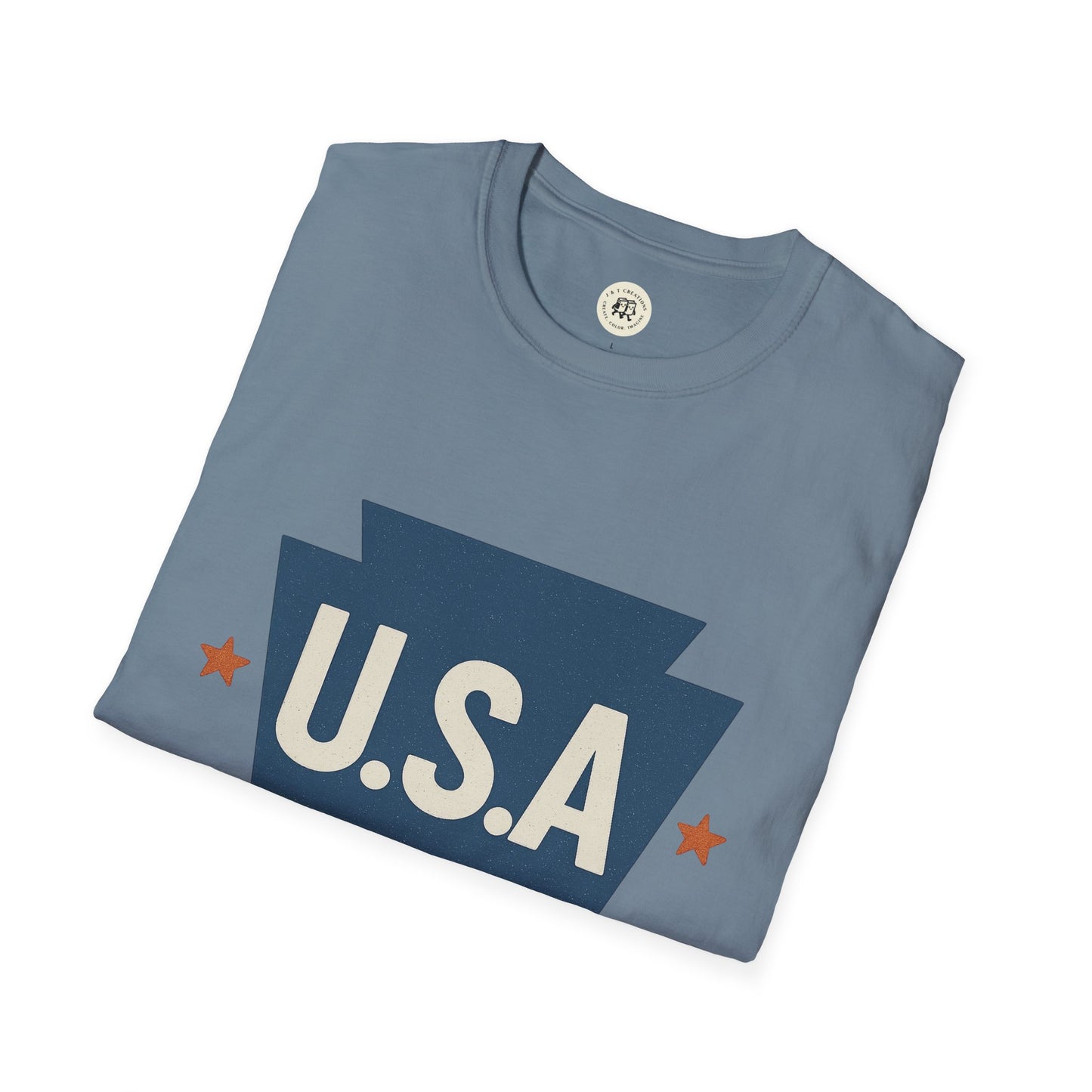 Pennsylvania Keystone USA T-Shirt - Classic Tee