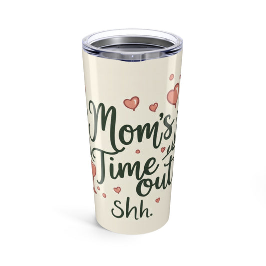 Mom's Time Out Tumbler 20oz - Perfect Gift for Mother's Day, Personalized Travel Mug, Coffee Cup for Relaxation, Birthday Gift, Unique [...]