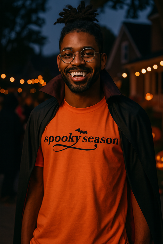 Eco-Friendly Halloween T-Shirt Spooky Season