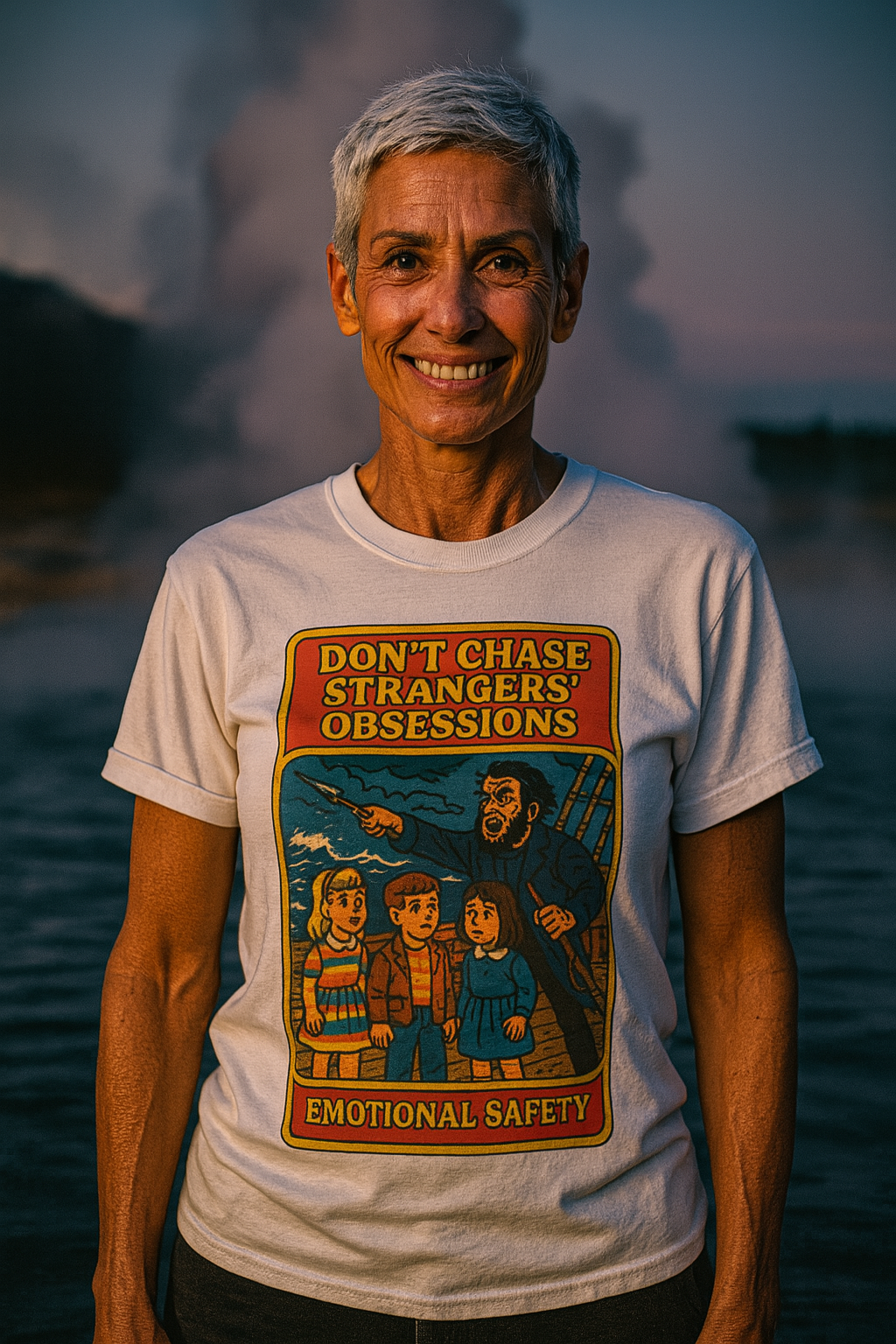 Moby Dick Graphic T-Shirt with Vintage Design