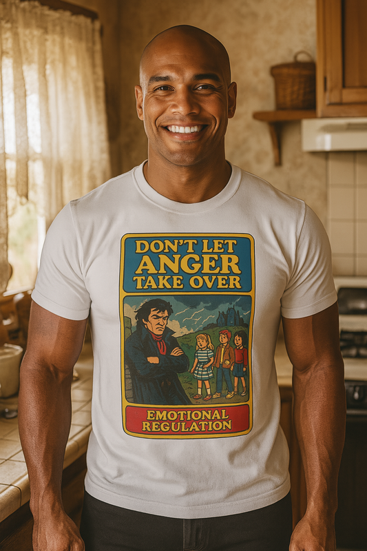 Heathcliff Quote Unisex Tee – Emotional Regulation
