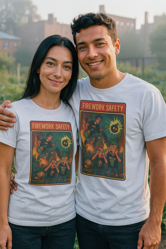 Retro Green Day Safety Shirt T-Shirt
