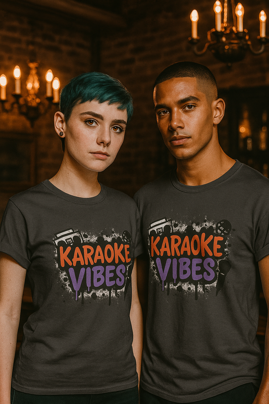 Karaoke T-Shirt for Parties with Fun Vibes