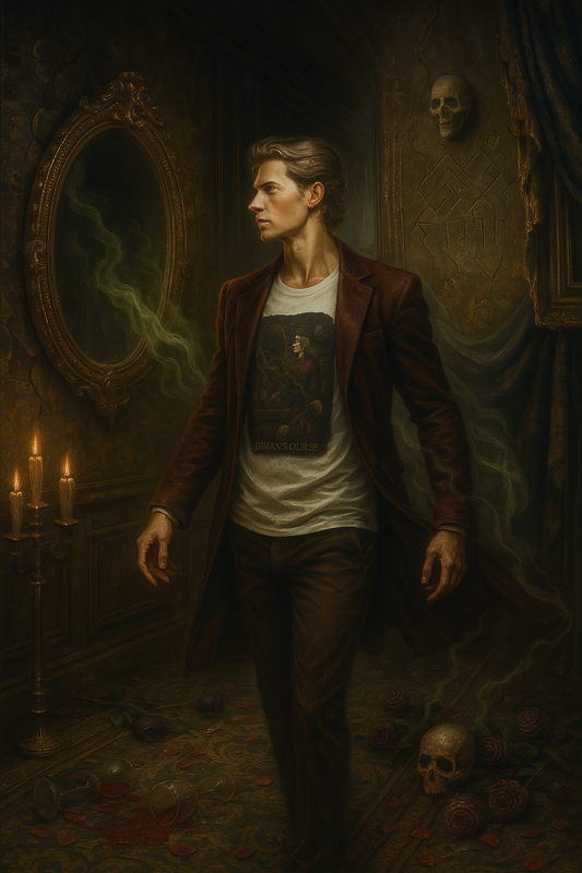 Dorian Gray Graphic T-Shirt - Artistic Design Tee