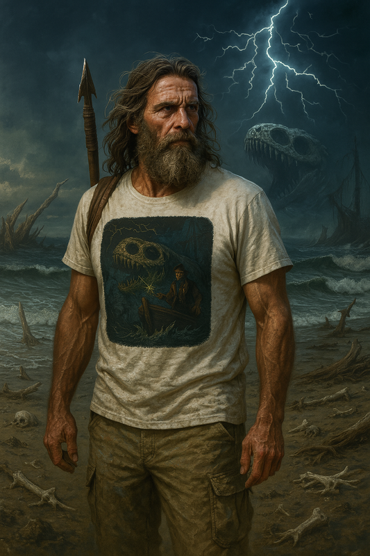 Captain Ahab Bone Whale Tee
