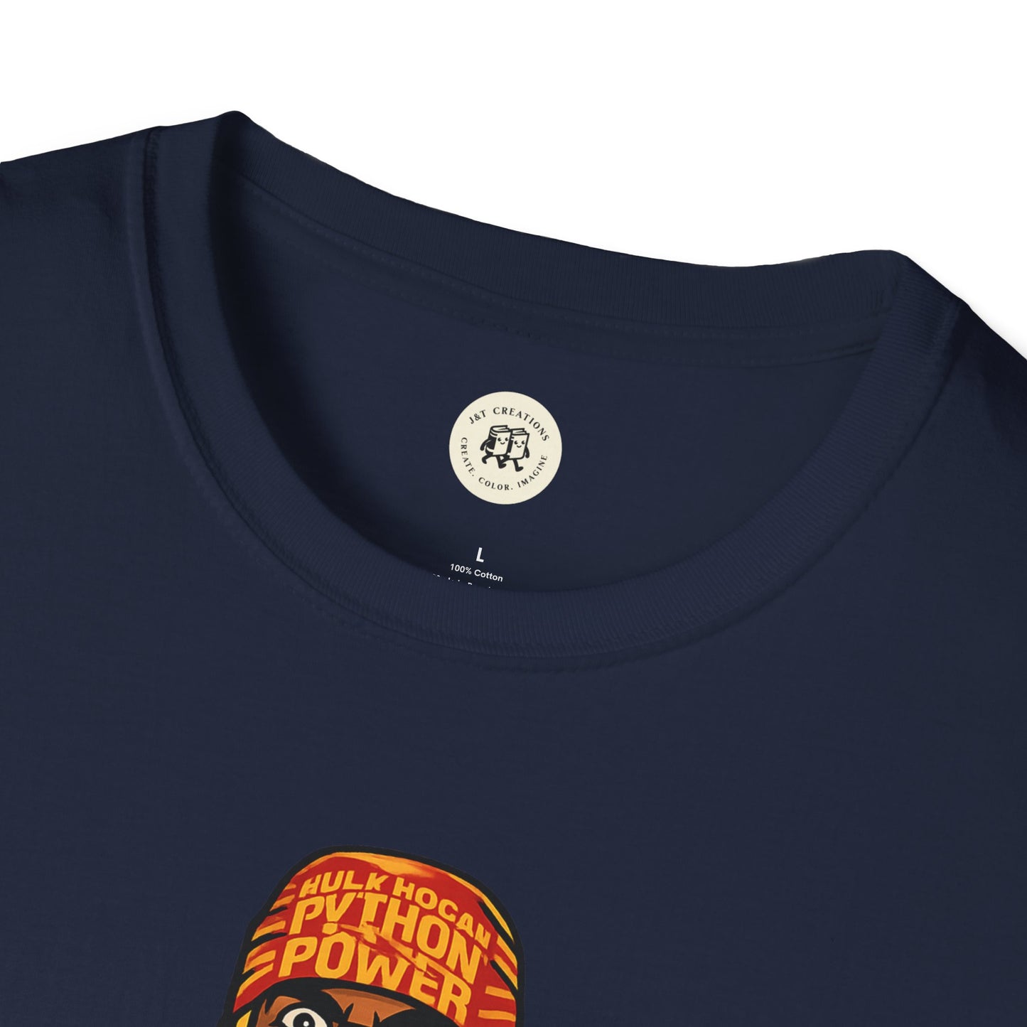 Printify vintage Hulkamania t-shirt with bold retro graphic design and comfortable cotton fabric