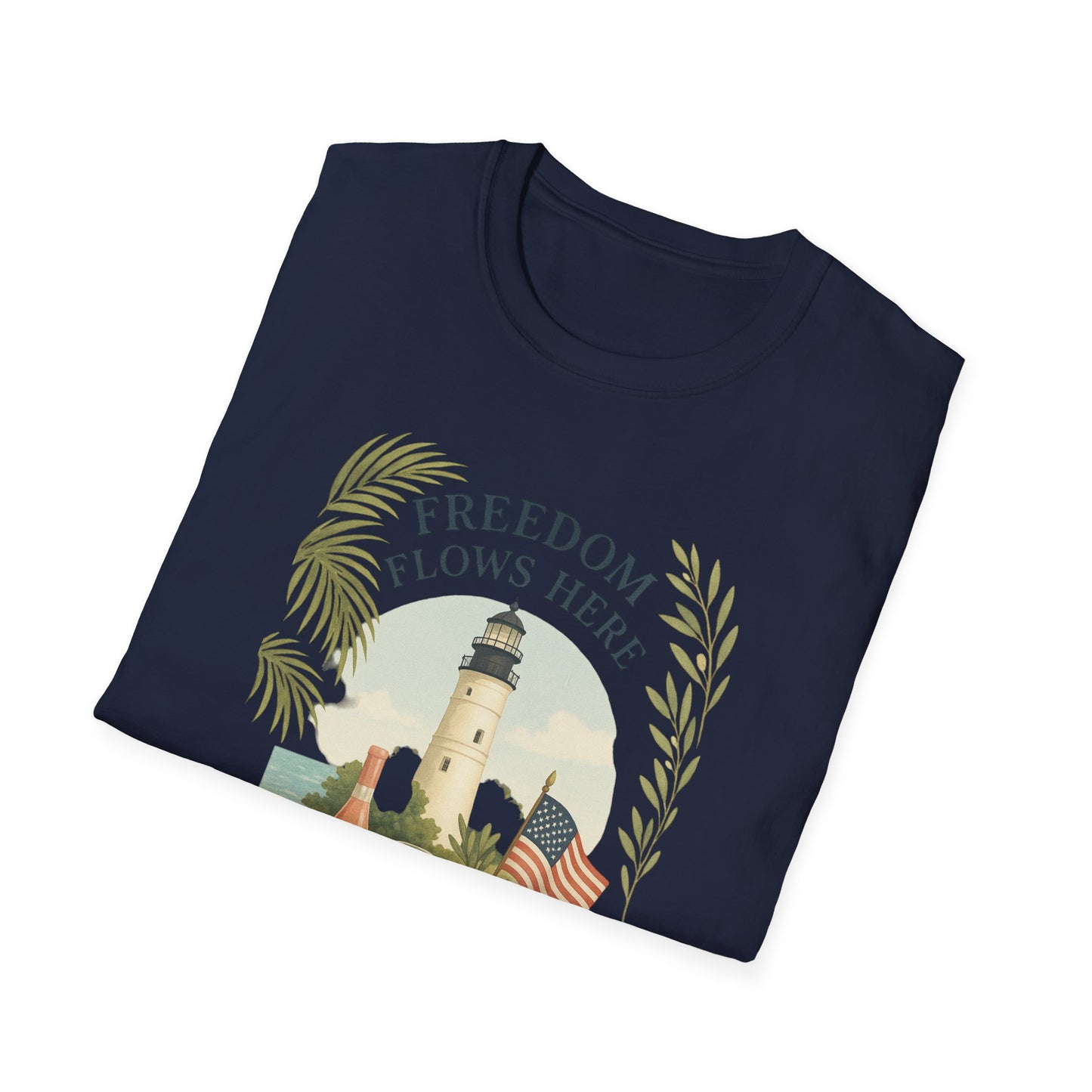 Key West Lighthouse Summer Shirt - Freedom Design