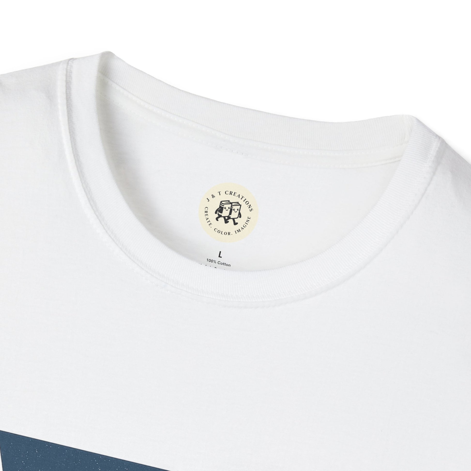 White Pennsylvania keystone USA t-shirt from Printify with round neckline and soft fabric