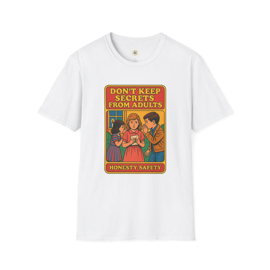 White Printify T-shirt with vintage style illustration and Shakespeare themed gift shirt design