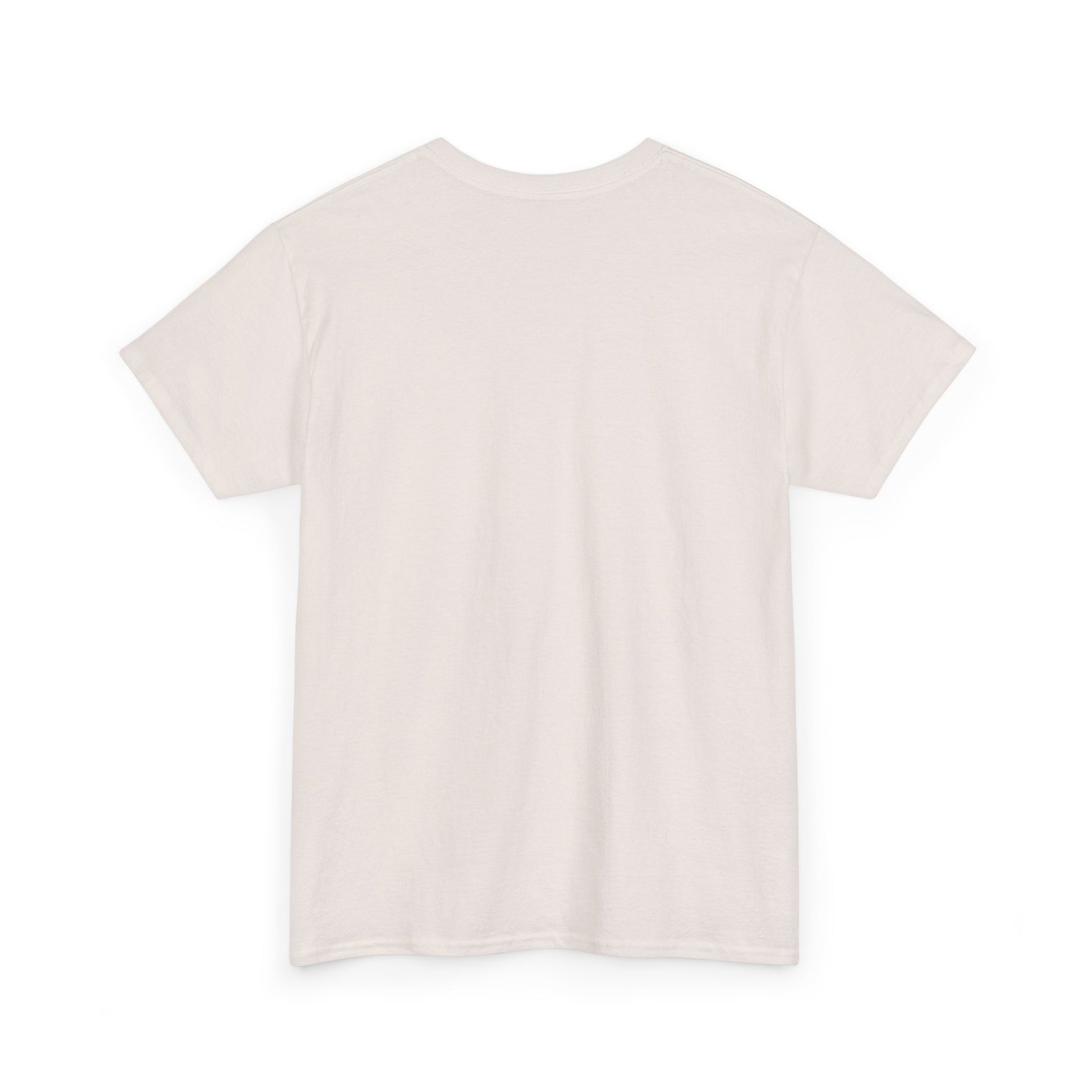 Plain white T-shirt back view for Wright Elementary school spirit shirt by Printify